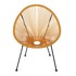 BONAMI SELECTION Žuta metalna/plastična vrtna fotelja Avocado Comfort