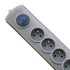 QOLTEC Produžni kabel Quick Switch 6 utičnica 3 m, sivi