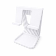 Mi stalak za ipad tablet bijeli, stolni stalak s prolazom za kabel