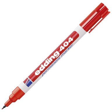 EDDING Marker permanentni 0,75mm 404 crveni