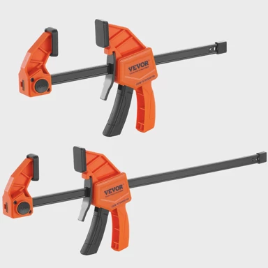 VEVOR Stege za drvo, F stege 6 inča i 12 inča, plastika PA6+GF30%, set 2 kom