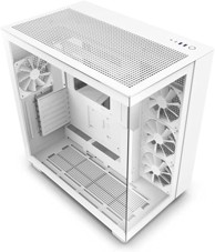 NZXT Kućište H9 Flow, bijelo, MIDI, ATX, USB 3.2, USB-C, bez napajanja