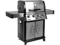 YATO Plinski roštilj YG-20013, crna i srebrna boja, 17500 W