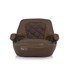 CHIPOLINO Autosjedalica Safy Isofix 125-150 cm Smeđa