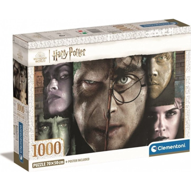 CLEMENTONI Slagalica Wizarding World Harry Potter, TV i filmovi, 1000 komada