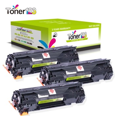 TONER123 Zamjenski toneri komplet HP 36A / CB436A / LaserJet M1120, M1520, M1522, P1503, P1504, P1505, P1506, 3x crna