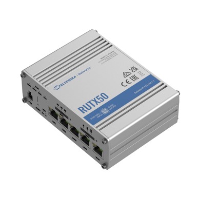 TELTONIKA Router RUTX50, 5G, Gigabit Ethernet