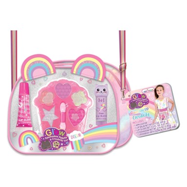 HOT FOCUS Kozmetički set u torbici, Rainbow