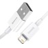 BASEUS USB - Lightning kabel CALYS-C02 2.4A 2m, bijeli
