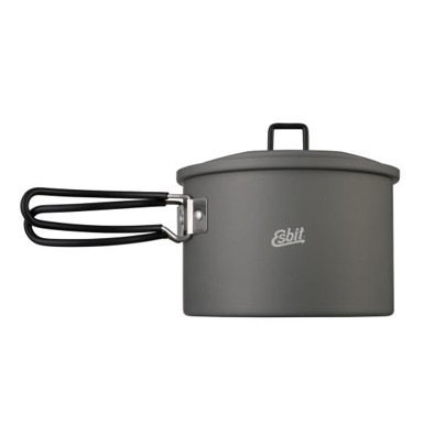 ESBIT Lonac PT1600HA, 1,6 L, aluminij, crni