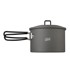 ESBIT Lonac PT1600HA, 1,6 L, aluminij, crni