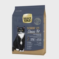 SELECT GOLD Hrana za mačke, Cat Classic Fit Senior +9, perad s rižom, 300 g