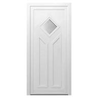 SAMOPEV Vrata ulazna Romb 70 100x210 L, bijela