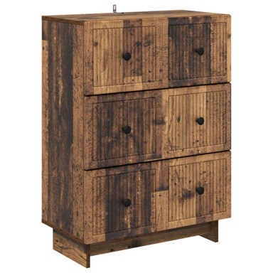 Ormar s ladicama, dimenzije 66 x 34,5 x 90 cm, konstruirano drvo, staro drvo