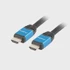 LANBERG HDMI kabel CA-HDMI-20CU-0018-BL, HDMI Type A (Standard), crni, 1m