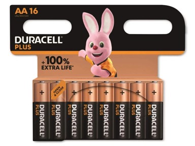 DURACELL Plus 100 baterija, AA, alkalna