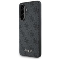 GUESS Maskica 4G Metal Logo za Samsung A36, crna