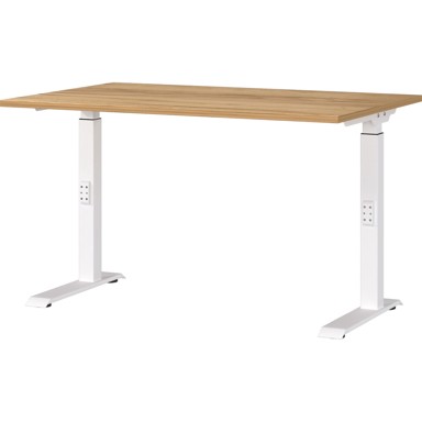 GERMANIA Radni stol s pločom stola u dekoru hrasta 80x120 cm Downey