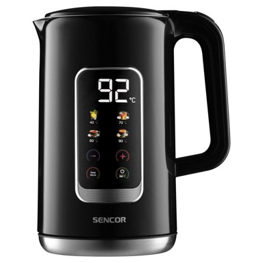 SENCOR Električno kuhalo SWK 0951BK, PVC, 1,7 L, Crno