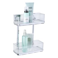 WENKO Kupaonska polica Pavia zidna Vacuum-Loc 14x25,5 cm