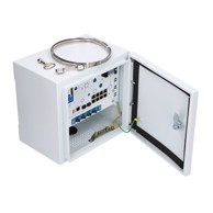 EXTRALINK Outdoor PoE switch Minos, 8x RJ45 1000 Mbps PoE, 2x SFP, 200W, L2, aktivno hlađenje