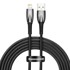 BASEUS USB Kabel Glimmer Series, 2.4A, 2m 