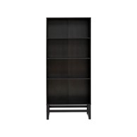 STØRAA Crni regal od borovine 75x175 cm Jolene