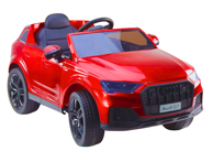 Auto na akumulator Audi Q7, crveni, lakirani