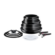 TEFAL Aluminijski set lonaca 13 kom INGENIO EASY COOK & CLEAN BLACK L1549023