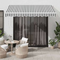 Tenda na automatsko uvlačenje 300 x 250 cm, antracitno-bijela