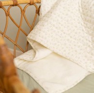 LITTLE DUTCH Dječja dekica Blueberry Leaves 70x100 cm