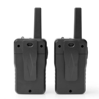 ALECTO Walkie talkie 2er set 10 km reichweite, schwarz