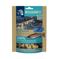 REAL NATURE Poslastica za pse Wilderness Fish snack Wild Alaska losos 70 g
