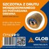 GL žičana četka za starenje drva od mesinga, 120 x 100 x 19 mm