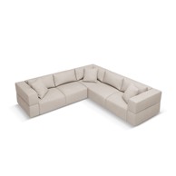 MILO CASA Bež kutna garnitura (promjenjiva) Esther, 285x285x78 cm