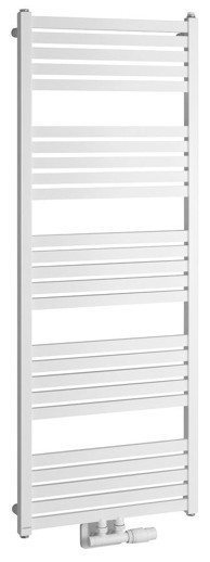 BRUCKNER Radijator GRUNT, 500 x 1330 mm, središnji priključak, bijeli