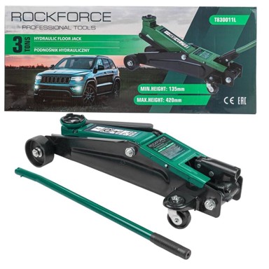 ROCKFORCE Hidraulična dizalica 3T 135-420 mm