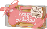 DOGGYEBAG Poslastica za pse Birthday Bone, roza, 85 g