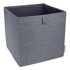 BIGSO Siva kutija za pohranu Cube