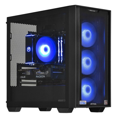 ACTINA Stolno računalo Mini Tower, AMD Ryzen™ 5 5600, 16 GB DDR4 SDRAM, 1 TB SSD, AMD Radeon RX 7600