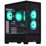 ACTINA Stolno računalo Gaming GameOn / AMD Ryzen 5 8400F, 16 GB RAM, 1 TB SSD, AMD Radeon RX 580 8 GB, bez operativnog sustava, crna