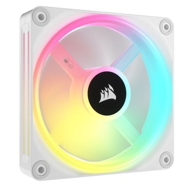 CORSAIR Ventilator za kućište CO-9051005-WW, 120 mm, RGB, bijeli