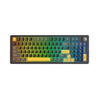 WHITE SHARK Gaming tipkovnica EXCALIBUR L GK-007152, mehanička, RGB, USB 2.0 + 2.4 GHz + Bluetooth, HR raspored, crna