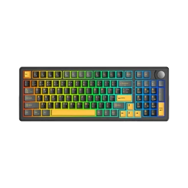 WHITE SHARK Gaming tipkovnica EXCALIBUR L GK-007152, mehanička, RGB, USB 2.0 + 2.4 GHz + Bluetooth, HR raspored, crna