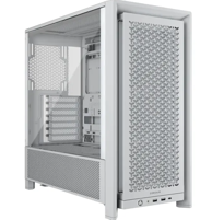 CORSAIR Kućište Frame 4000D RS Midi-Tower s kaljenim staklom bijelo