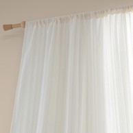 PINEAPPLE ELEPHANT Bijela pamučna prozirna zavjesa 140x137 cm Zofia Broderie Anglaise