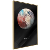 Poster The Solar System: Pluto 30x45