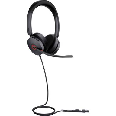 YEALINK Slušalice UH48 Dual Teams USB-C/A, žičane, crna