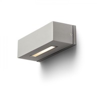 RENDL Zidna lampa, Woop, 230V, R7s 78mm, 48W, IP54, srebrno siva