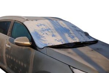 Folija protiv smrzavanja stakla 175×90, srebrna